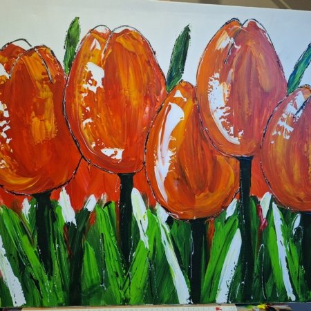 Red Tulips