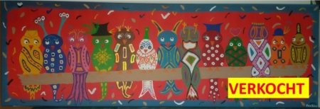 Fantasy Vogels op een Stok (2)